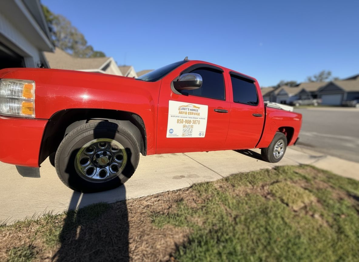 Joey's Mobile Auto Service truck